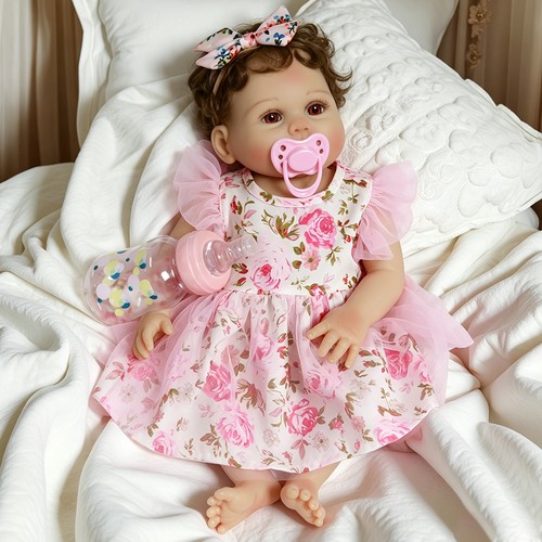 Real reborn newborn baby girl - baby,