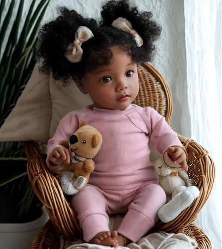 Reborn baby dolls daisy black - reborn,